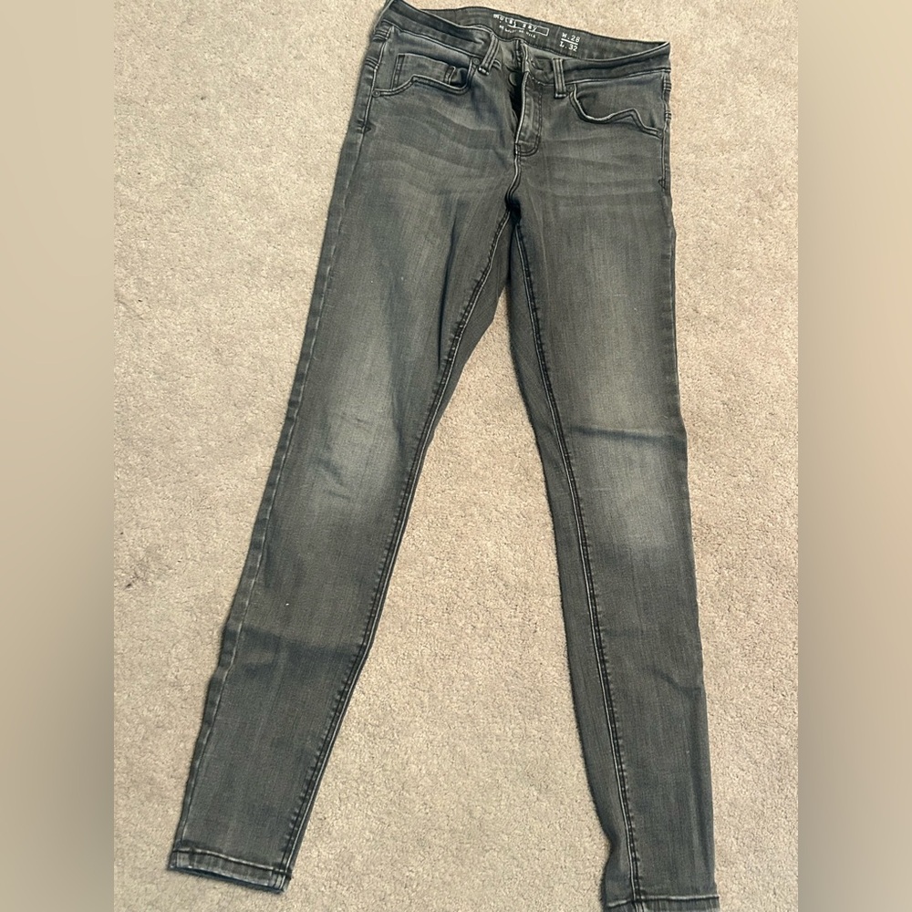 Women's Grey Jeans Noisy May 28x32 Stretch